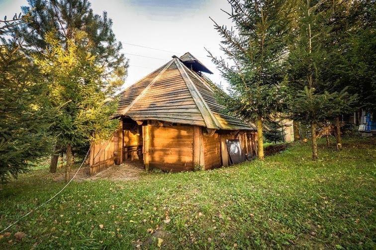 Zajazd Pod Sosnami Berezka Esterno foto